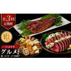 カツオ 全3回定期便 鰻 さつま揚げ いぶすき