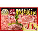 豚肉 セット 令和8年 産豚肉6種 4.1kg