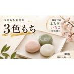 米 パン 餅 3色 もち 30個