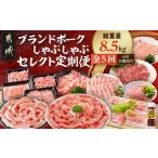 豚肉 しゃぶしゃぶ セレクト定期便 ブランドポーク