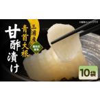 加工品等 漬物 青首大根の甘酢漬け 10袋入り