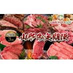 牛肉 サーロイン GCF 定期便3回 山形牛定期便