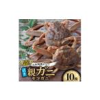 カニ 活き 訳あり足折れ日本海産親ガニ セコガニ 10枚