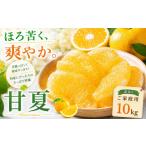 果物類 みかん 涼果の旨み 産甘夏 合計約10kg