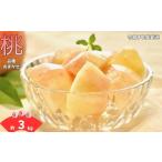 もも 9-W07 南信州産 桃 品種おまかせ 約3kg