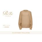 服 キャメル ReFa バイタルテック フラッフィーニット