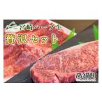 牛肉 サーロイン 宮崎ハーブ牛贅沢セット