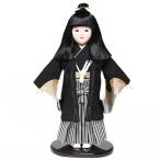 【市松人形】【男児市松】10号市松人形：金彩袴姿：敏光作【ひな人形】【浮世人形】