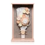 ショッピング正月 【羽子板】【摘み細工羽子板】羽子板9号アイボリーつまみ細工羽子板桧ケース＆壁掛：伏見屋監修【正月飾】