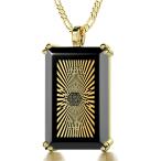 メンズダビデの星カバラネックレスヘ...