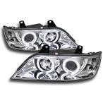 【並行輸入品】ZMAUTOPARTS BMW Z3 Halo プロジェクターヘッドライトランプ ブラック M ロードスター PRO YD BMW