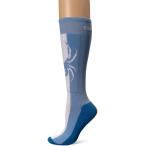 [ параллель импортные товары ]Spyder Women's Swerve Socks, Blue Ice/White/Turkish Sea, Small