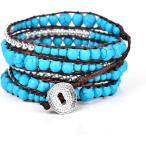 ターコイズビーズ+シルバー亜鉛-S...