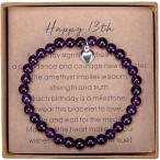 13歳の女の子へのギフトアメジスト...