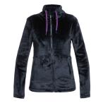 [ параллель импортные товары ]Roxy, (Kvj0), Small Roxy Women's Tundra Fleece Zip Up (True Blac