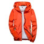 [ параллель импортные товары ]Rain Jackets For Men Waterproof With Hoodies Full Zip Plain Slim