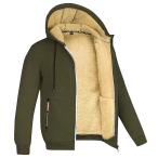 【並行輸入品】Bluecatlala Luxury Faux Fur Outdoor Winter Jacket for Men Casual