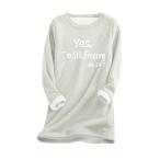 [ параллель импортные товары ]Generic Womens Thermal Tops Long Sleeve Women's Winter Clothes M