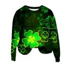 [ параллель импортные товары ]Womens Tops Deals of The Day St Patricks Day Shirt Women 2024 Lo