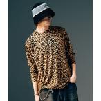 Leopard Mock Neck Cutsew / レオパードモックネックカットソー glamb グラム