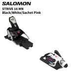 SALOMON Salomon крепления STRIVE 16 MN Black/White/Sachet Pink (.. цена 7.0-16.0) 26-27 модель [ одиночный товар распродажа не возможно ]