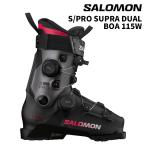 [L45421300] SALOMON Salomon лыжи ботинки S/PRO SUPRA DUAL BOA 115W 26-27 модель женский 
