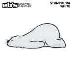 eb's エビス STOMP KUMA WHITE ストンプ クマ デッキパッド 25-26モデル