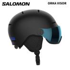 SALOMON サロモン ヘルメット ORKA VISOR BLACK L47298700 25-26モデル キッズ
