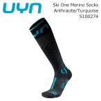 UYN S100274 wing носки Ski One Merino Socks Anthracite/Turquoise 25-26 модель 
