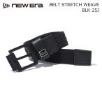 NEWERA ニューエラ ベルト 14518229 ベルト ストレッチウィーブ BLK 26SSモデル