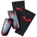 プーマ PUMA BATMAN バットマン コラボ ウルトラ ライト スリーフ 030865 サッカー フットサル すね当て ブラック レッド