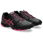 DS LIGHT JR GS TF アシックス asics 1104A053-001 ブラック×ピンクグロー ジュニア サッカー トレーニングシューズ