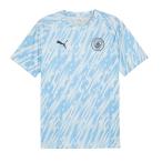  man Cesta - City MCFC 2025-26 pre Match рубашка с коротким рукавом 782167-10 футбол копия p Ractis рубашка серебряный Sky Puma PUMA