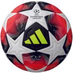 アディダス adidas フィナーレ 24-25 3rd プロ ADF540WR サッカーボール 5号球 UEFAチャンピオンズリーグ 公式球 ホワイト レッド