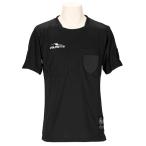 [ кошка pohs бесплатная доставка ]dau штемпель dalponte короткий рукав рефери рубашка DPZ0103 футбол футзал для судьи черный мужской 