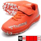 プリアモーレ 6 アルファ VTF JR ヒュンメル hummel HJS2135-2095 レッド×シルバー ジュニア サッカー トレーニングシューズ ベルクロ
