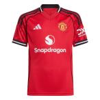  man Cesta - united Junior MUN 2025-26 копия Home форма KRA50-JP3013 футбол красный короткий рукав детский Adidas adidas