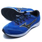 デュエルソニック4 ワイド ミズノ mizuno U1GD2571-21 ブルー 軽量 ランニングシューズ レーシング