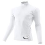 デサント　野球　アンダーシャツ　インナーシャツ　リラックスFITシャツ ハイネック長袖 STD750 WHT Z