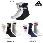  Adidas adidas спорт носки мужской 3 полоса 3P Crew 24FW EBB67