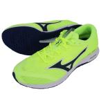 ミズノ MIZUNO メンズ レディース ランニングシューズ デュエルソニック 4 レーシング マラソン 世界陸連ルール対応 イエロー U1GD2570-21