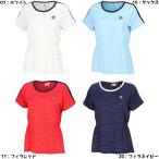 【ネコポス送料無料】フィラ FILA レディース テニスウェア ゲームシャツ Tシャツ 半袖 VL2801