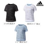 アディダス adidas レディース Ｗ Ｍ４Ｔ トレーニング カモ柄 ２ｉｎ１レイヤード半袖Ｔシャツ　DML37