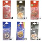 海外クラブ オフィシャルグッズ カー 芳香剤 AIR FRESHENER アーセナル バルセロナ リバプール レアル マドリッド チェルシー 車 カー用品