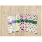 幼児用ガーゼハンカチ　　　　　　　デザインおまかせ3枚セット