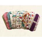 ショッピングおりものシート おりもの用布ナプキン（防水シート付）デザインおまかせ５点セット＋洗剤のおまけつき！