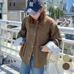 ショッピングカバーオール ジャケット アウター カバーオール コーデュロイ スナップボタン ファスナー ストライプ 羽織 長袖 ジュアル オフィスカジュアル   / ミドルカバーオール