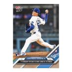 山本由伸 #0167 ドジャース史上初！19球連続ストライクで試合開始 1ST DODGERS PITCHER TO START GAME W/ 19 STRIKES 2024 MLB Topps Now