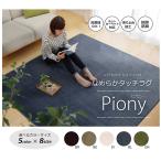 ラグ カーペット 2畳 洗える 抗菌 防臭 無地 『ピオニー』 約185×185cm （ホットカーペット対応） 【メーカー直送商品】☆