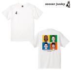 サッカージャンキー/soccer junky 半袖Tシャツ/blue 半袖TEE（SJ25B78）